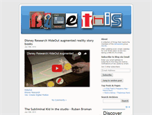 Tablet Screenshot of bitethis.org